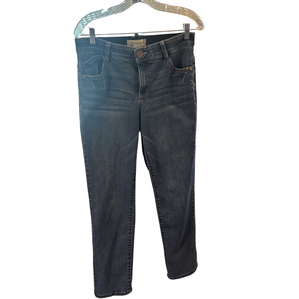 Democracy Dark Blue Skinny Jeans Casual Cottagecore Size 10 NWOT